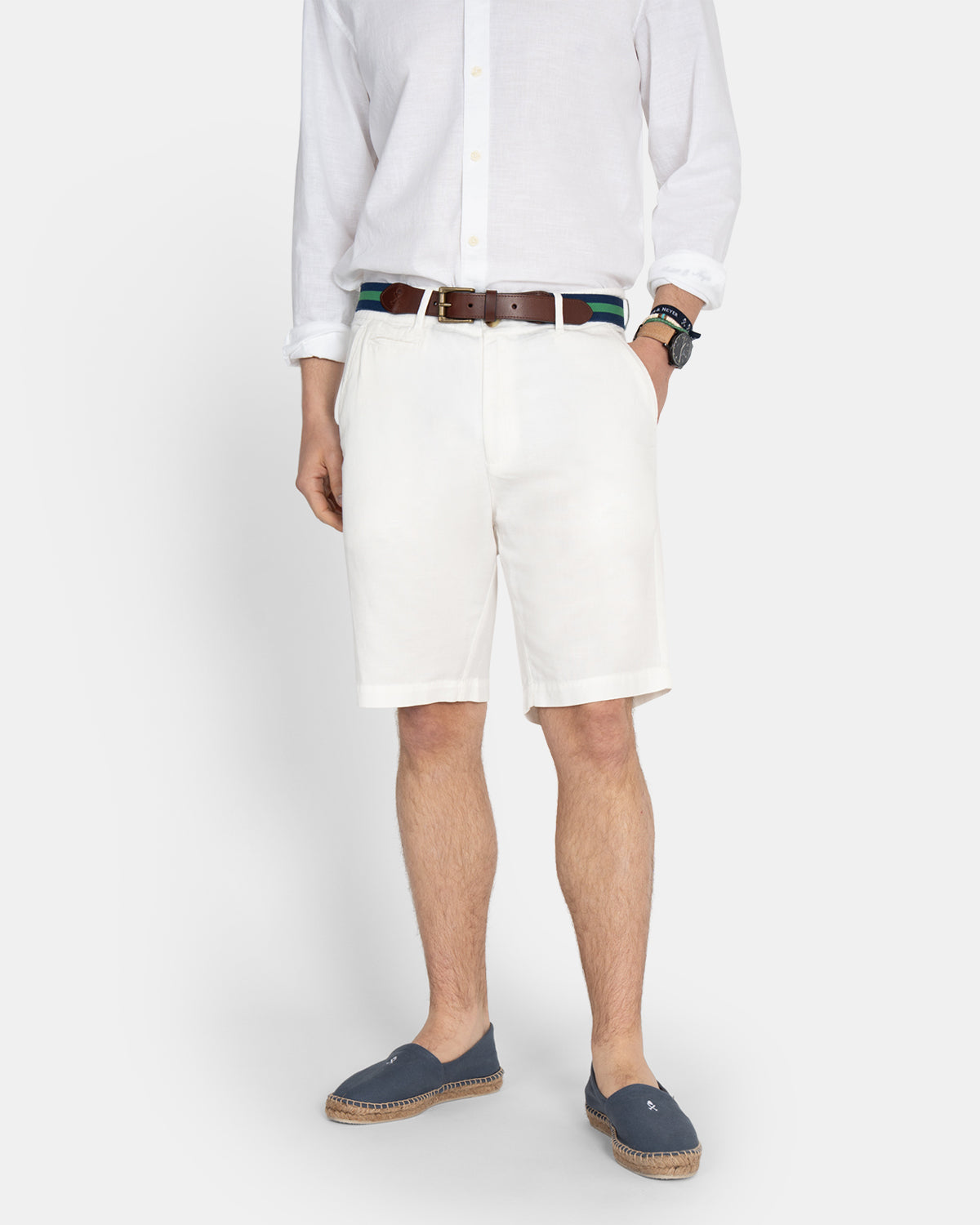 BERMUDA SUIT LINEN