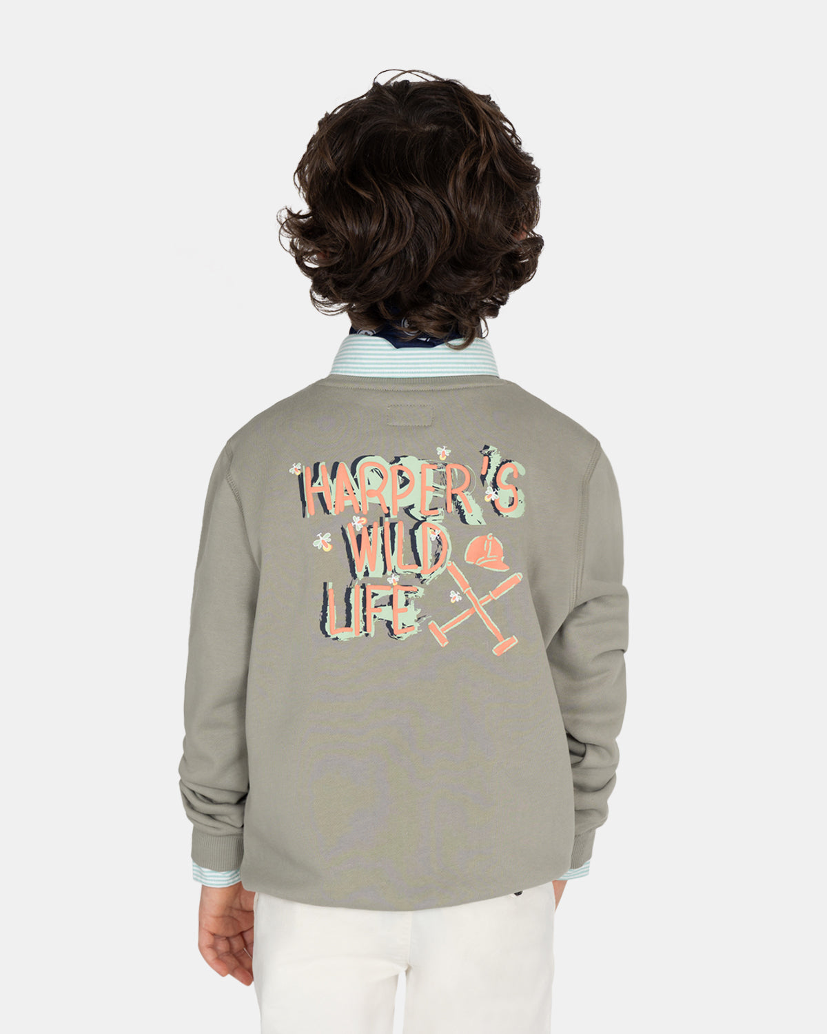 SUDADERA WILD LIFE KIDS