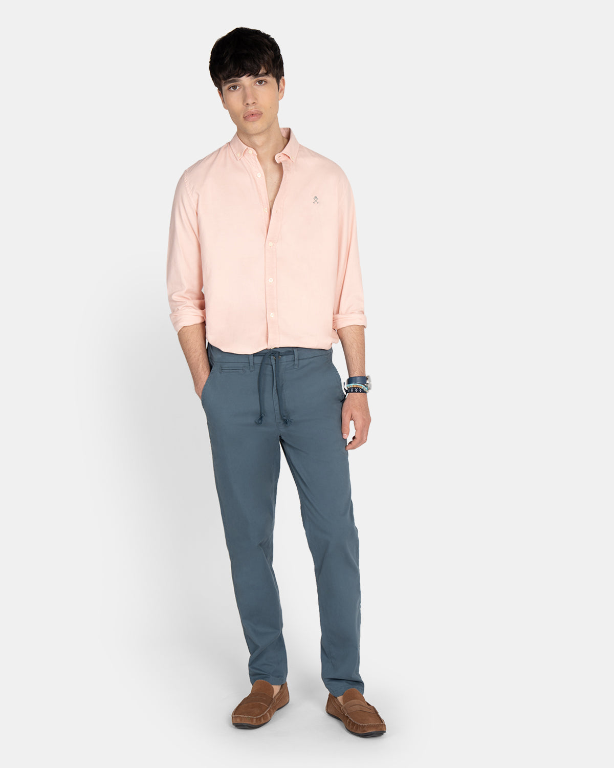 CAMISA GARMENT DYE OXFORD