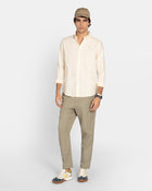 CAMISA MEDITERRANEO STRIPED OXFORD