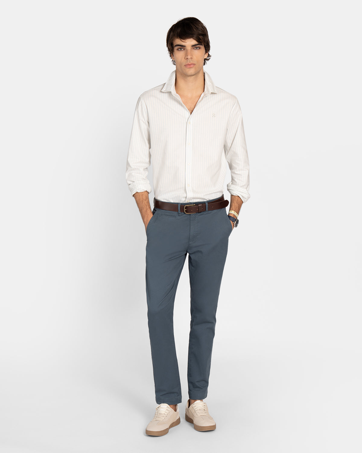 CAMISA SEUL STRIPED OXFORD