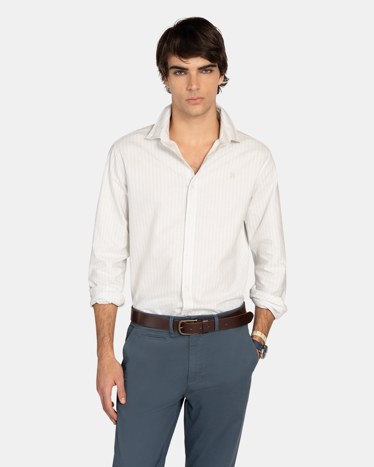 CAMISA SEUL STRIPED OXFORD