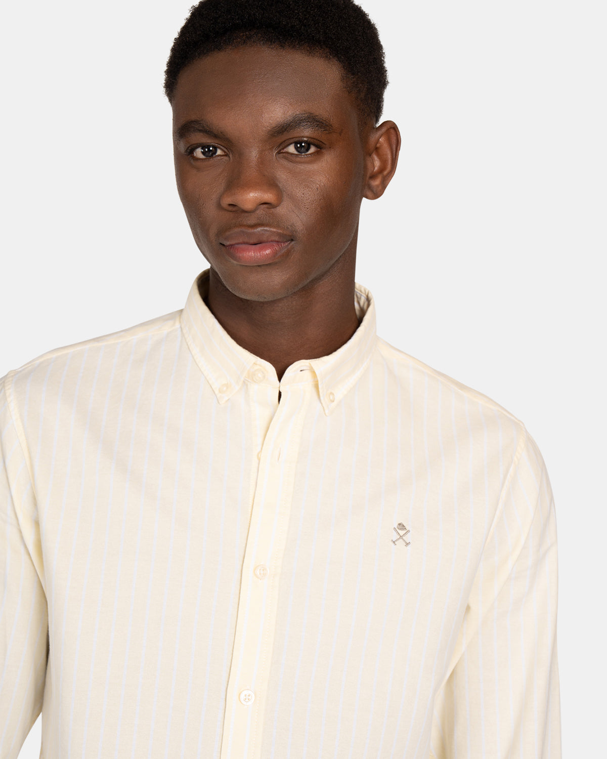 CAMISA SHORELINE STRIPED OXFORD