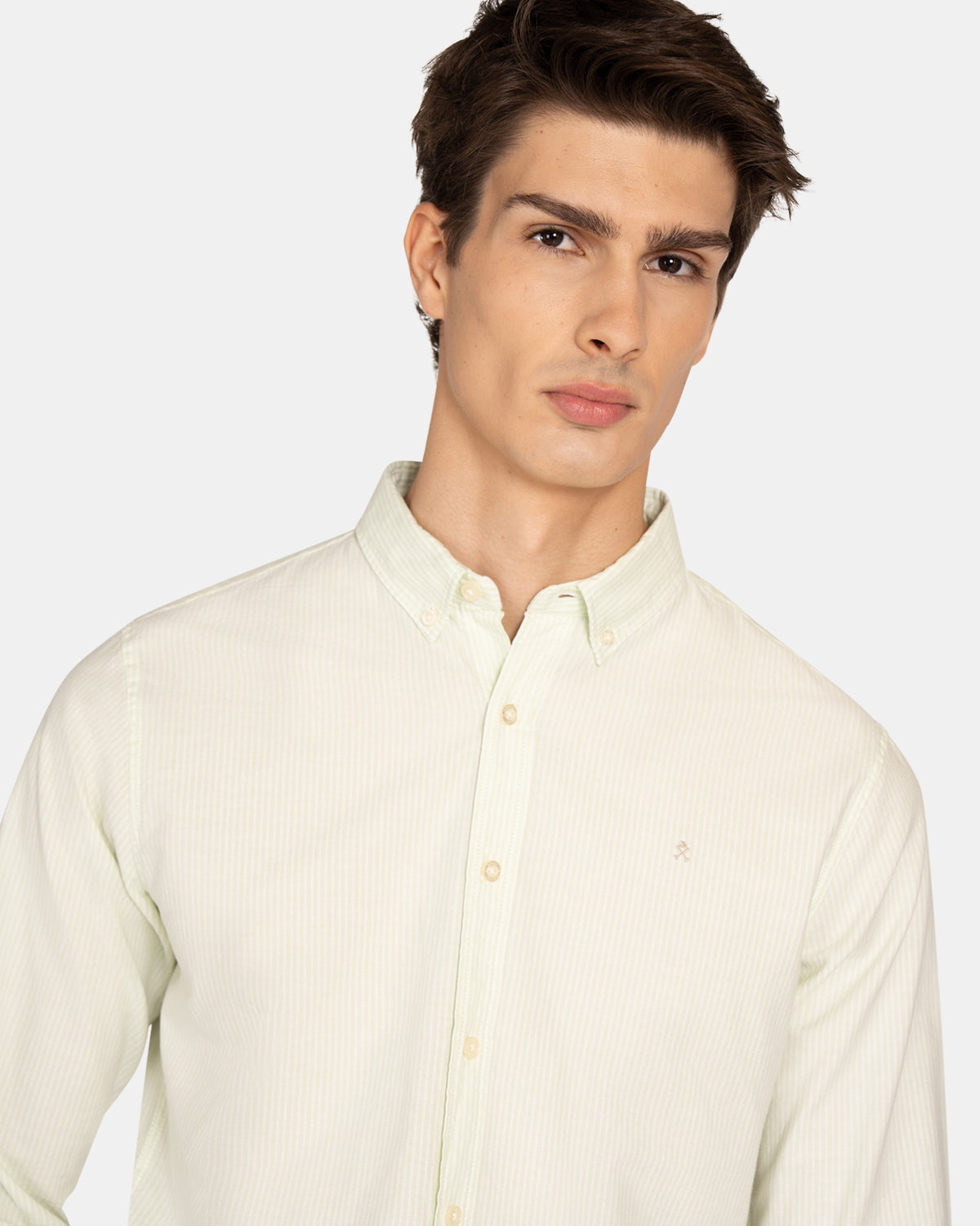 CAMISA MONACO STRIPED OXFORD