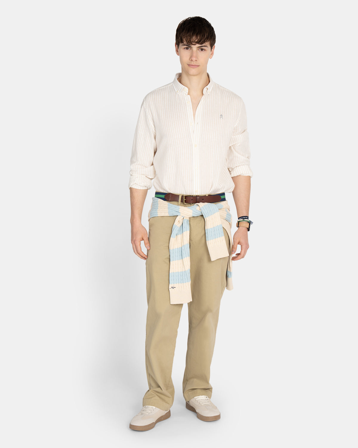 CAMISA STRIPED LINEN