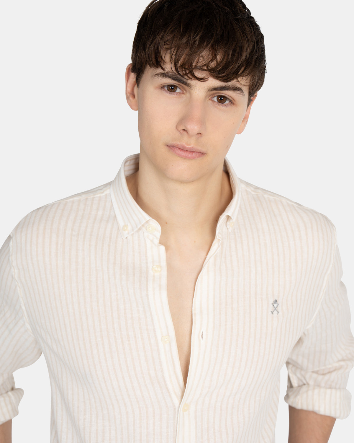 CAMISA STRIPED LINEN