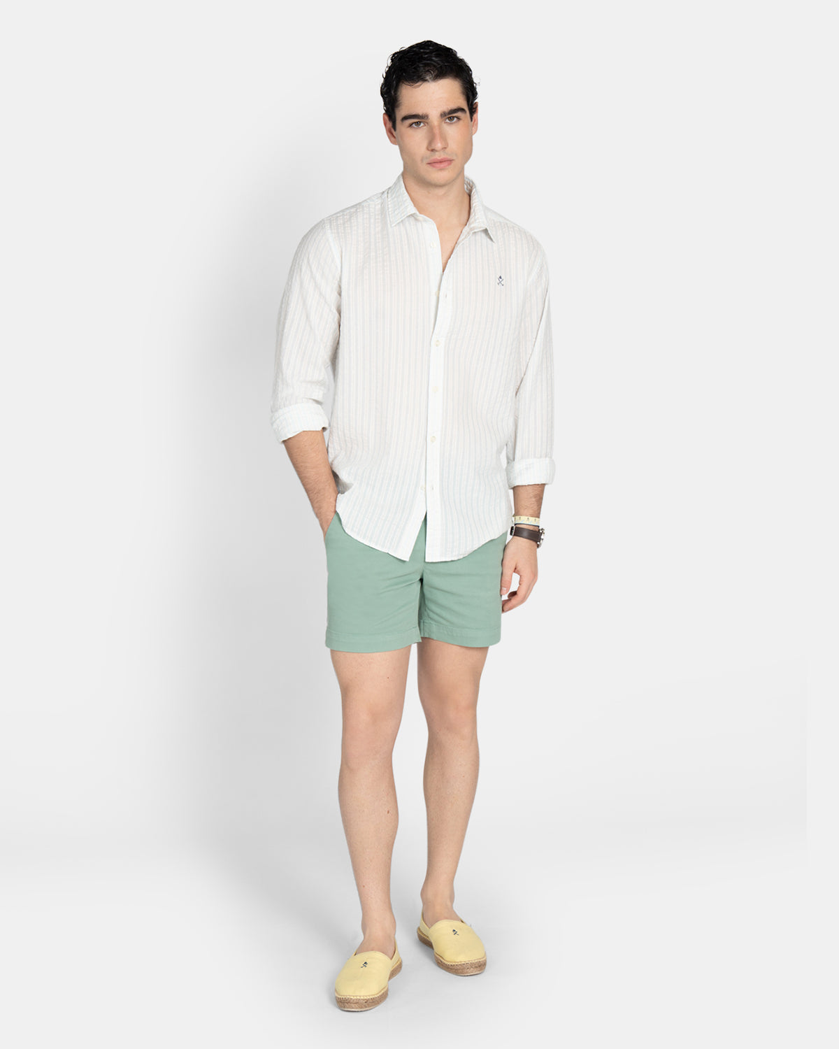 CAMISA STRIPED SEERSUCKER