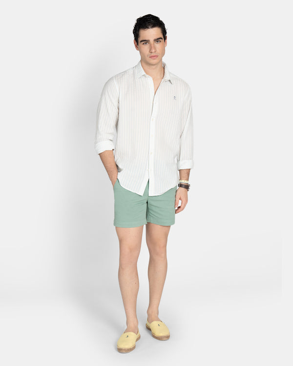 CAMISA STRIPED SEERSUCKER