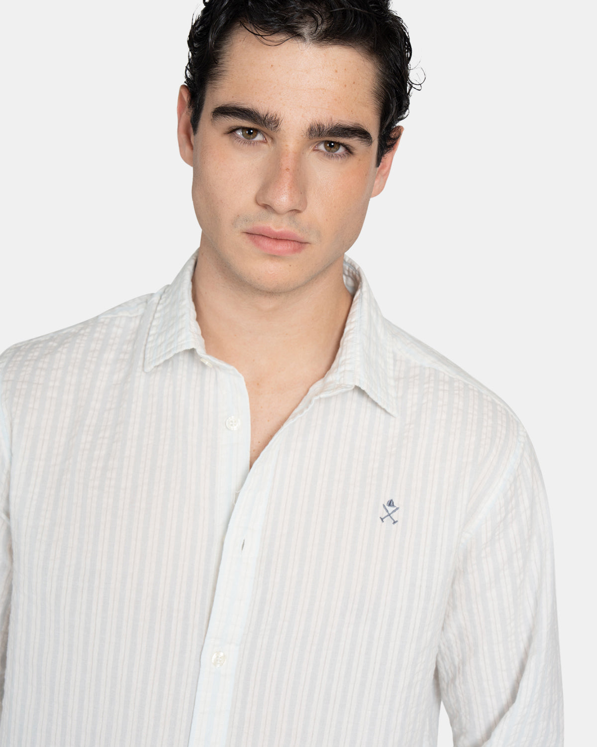 CAMISA STRIPED SEERSUCKER