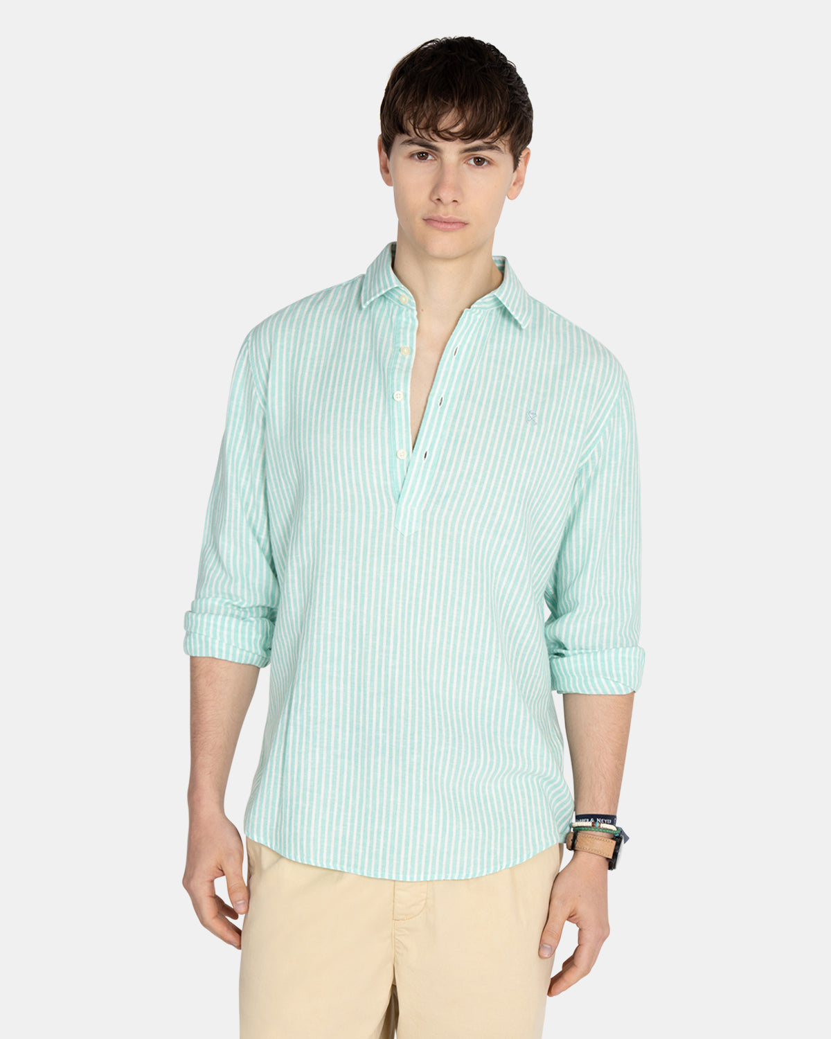 POLERA LINEN STRIPES