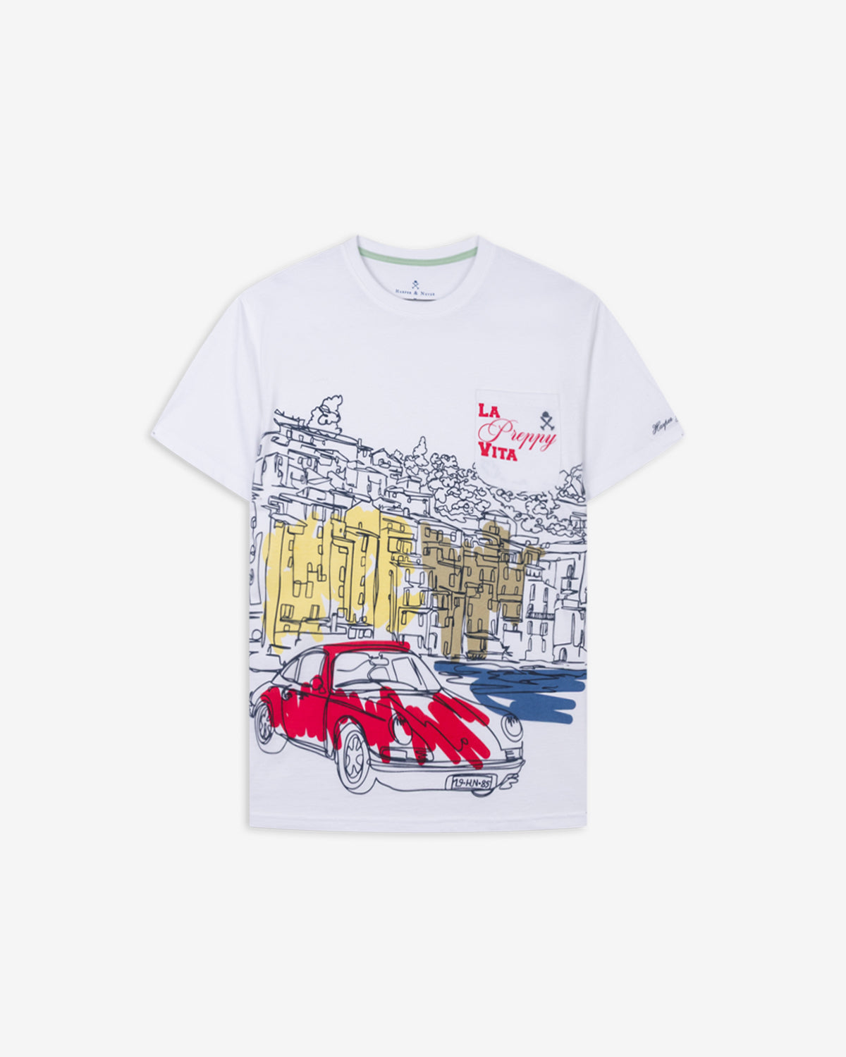 CAMISETA COASTAL SKETCH