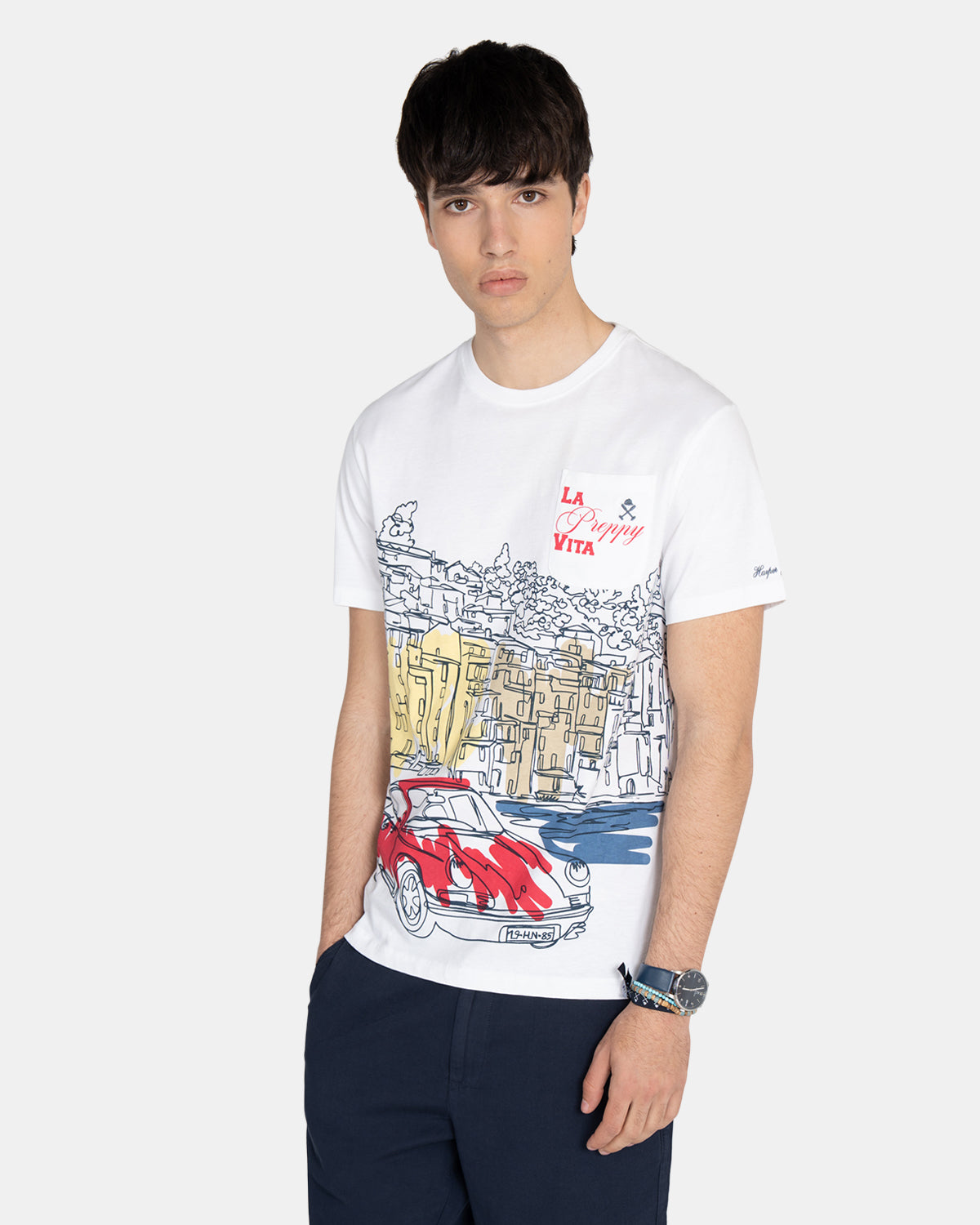 CAMISETA COASTAL SKETCH