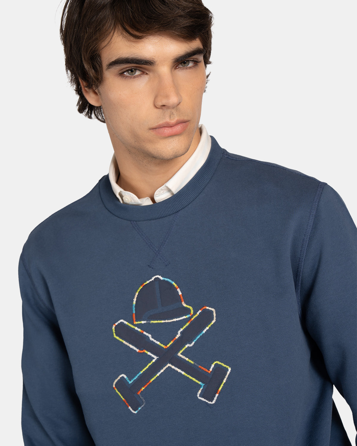 SUDADERA STITCHING LOGO