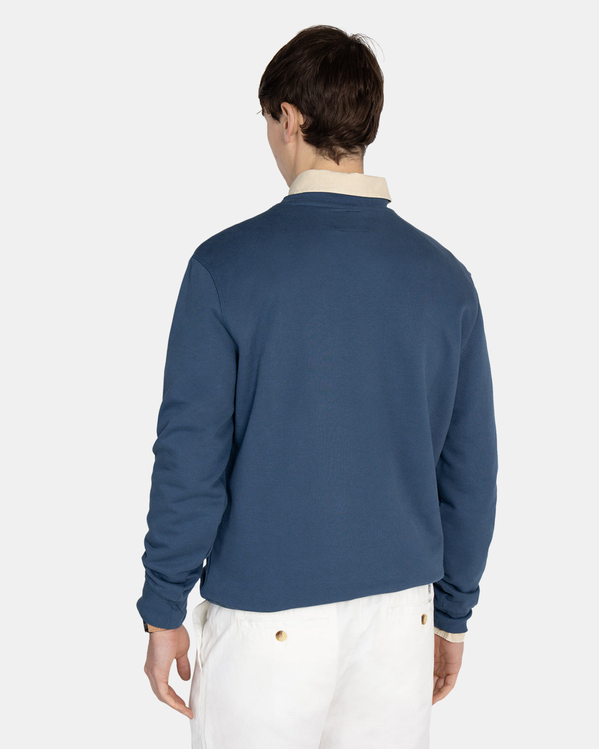 Stitching Logo Sweatshirt