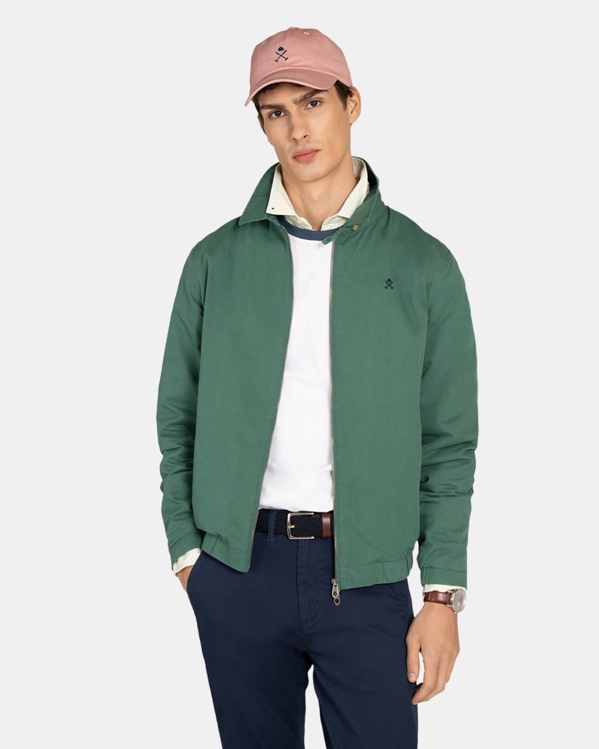 CHAQUETA HARRINGTON CUELLO CAMISERO