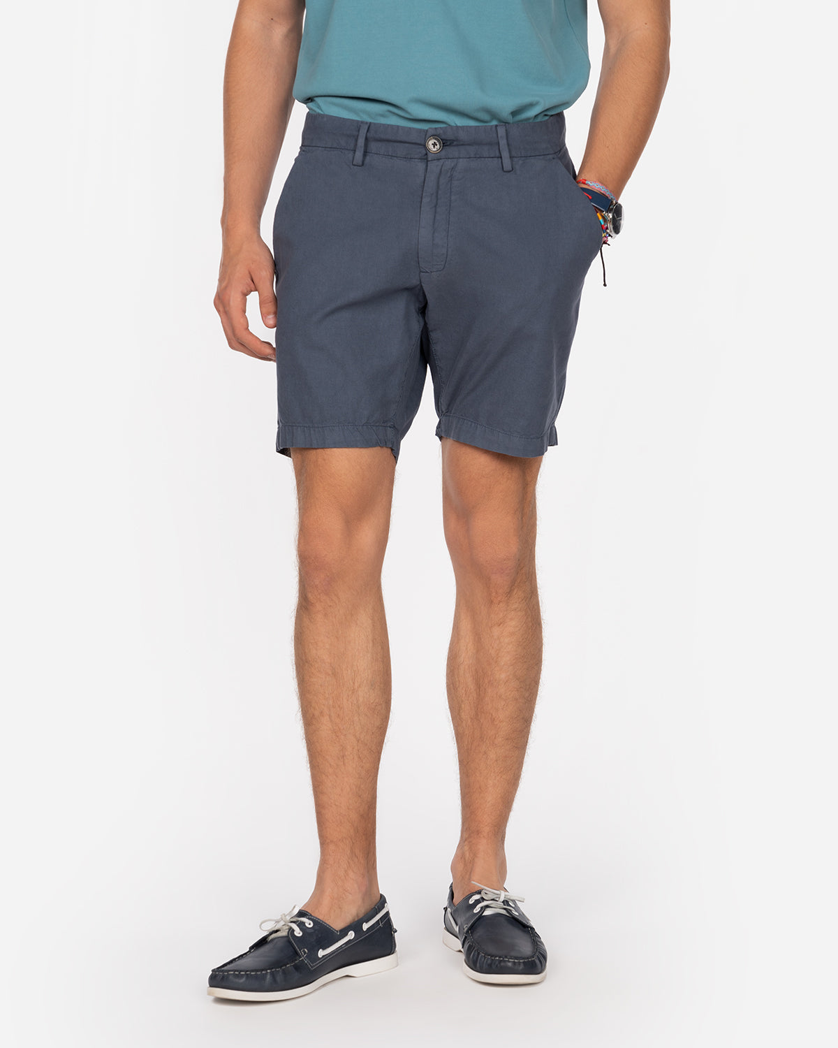 LINEN BERMUDA-Harper and Neyer