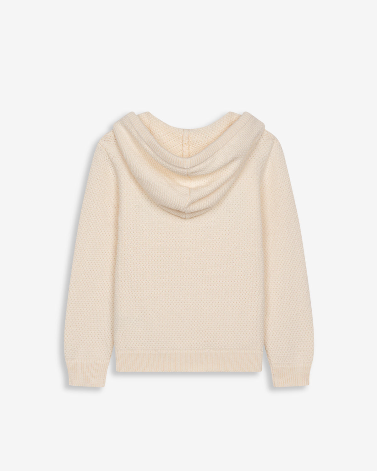 Jersey HOOPER KIDS crudo de Harper & Neyer, vista trasera en algodón con cuello redondo y canalé