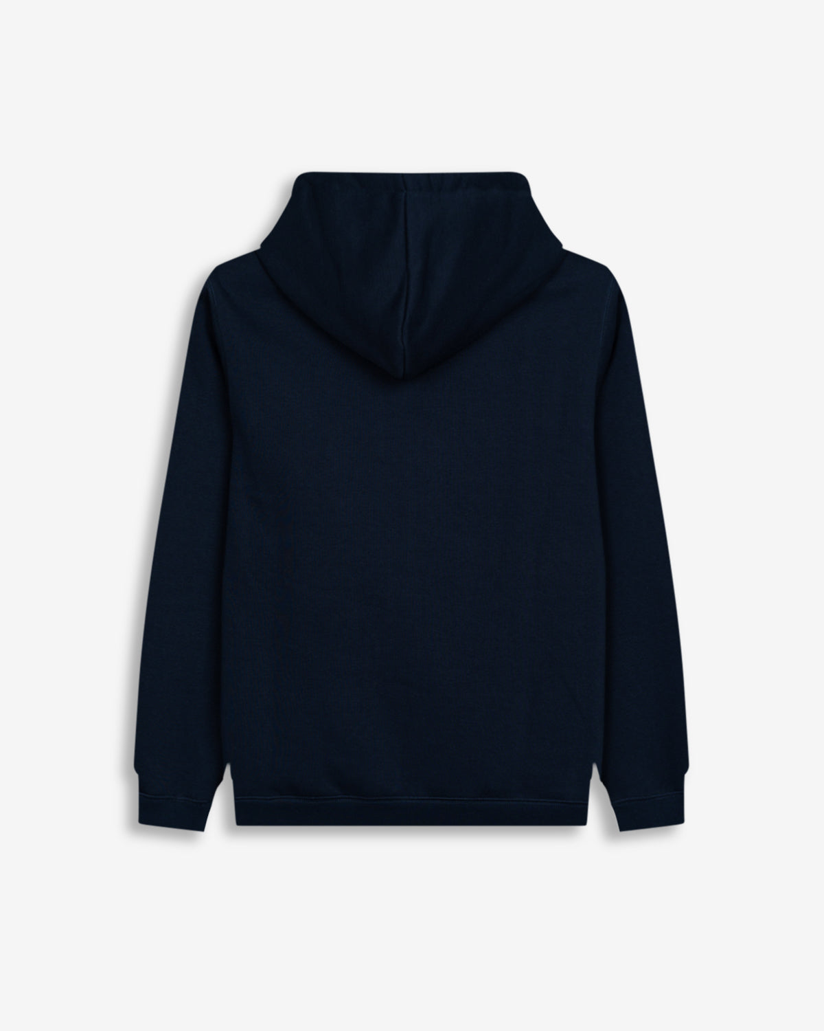 Sudadera MANCHESTER de Harper & Neyer en azul marino, vista trasera lisa con capucha
