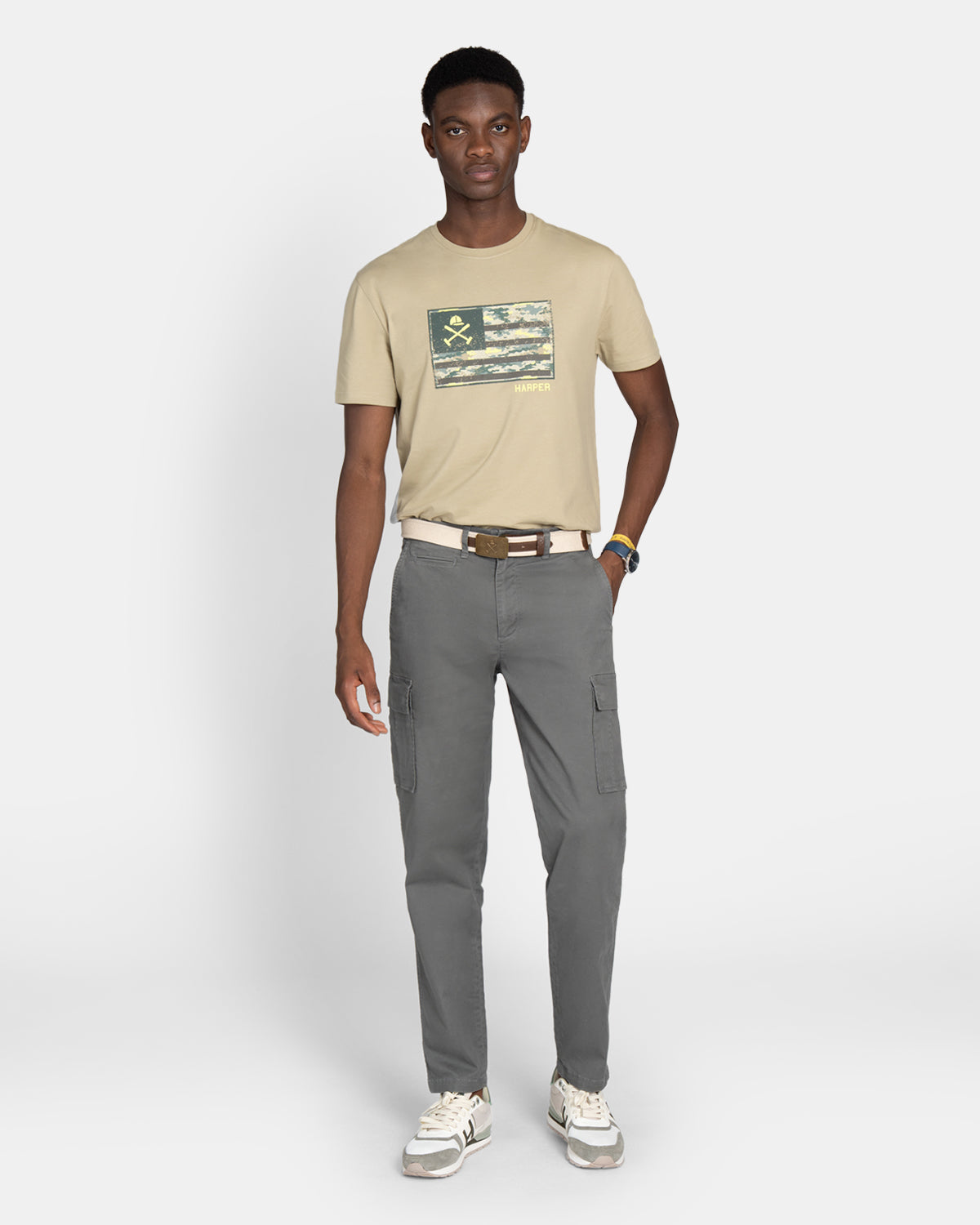 Twill Cargo Pants
