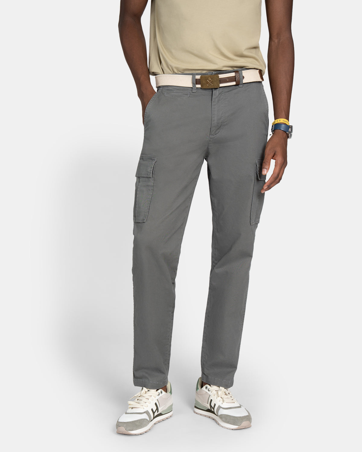 Twill Cargo Pants