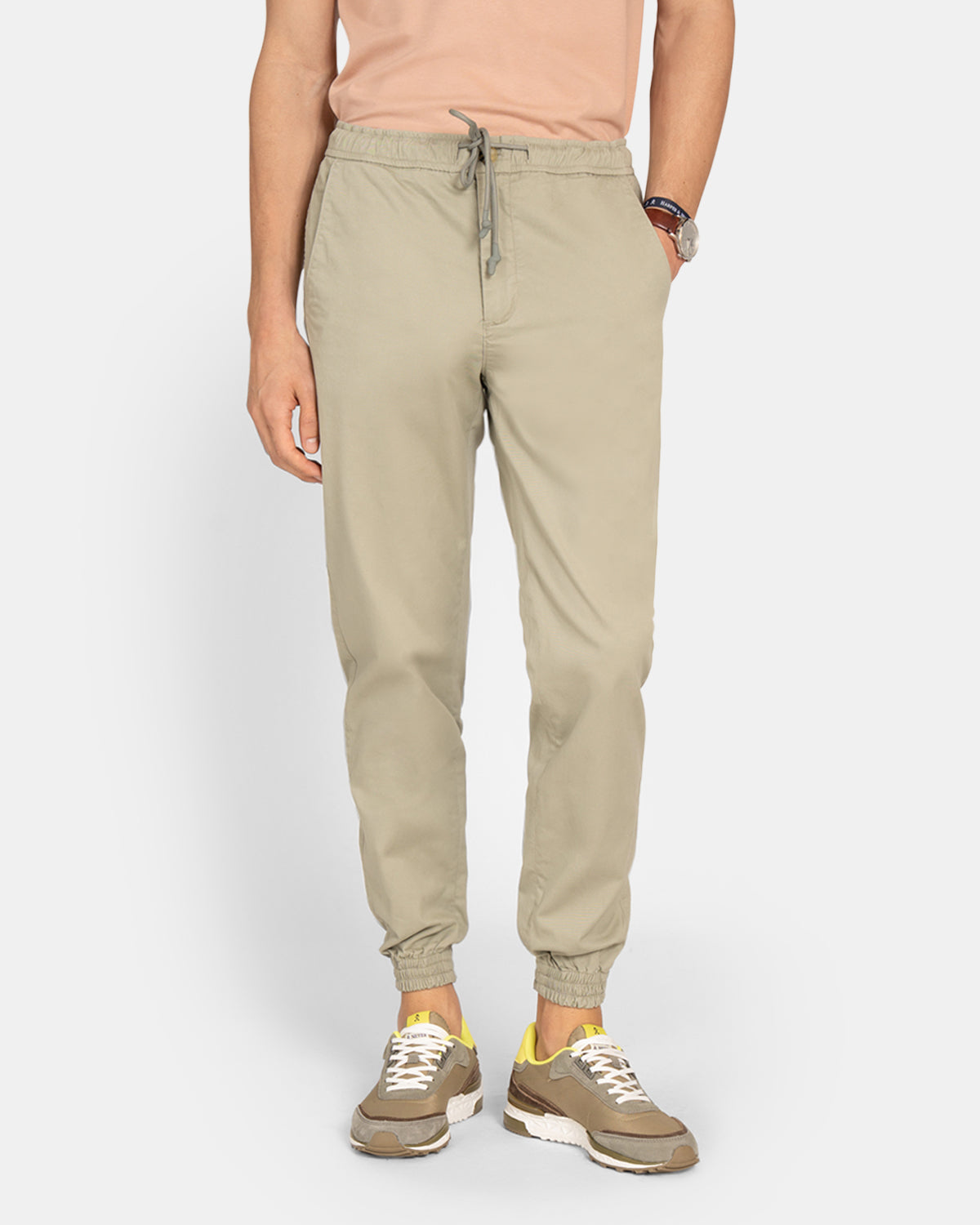 Twill Jogger Pants