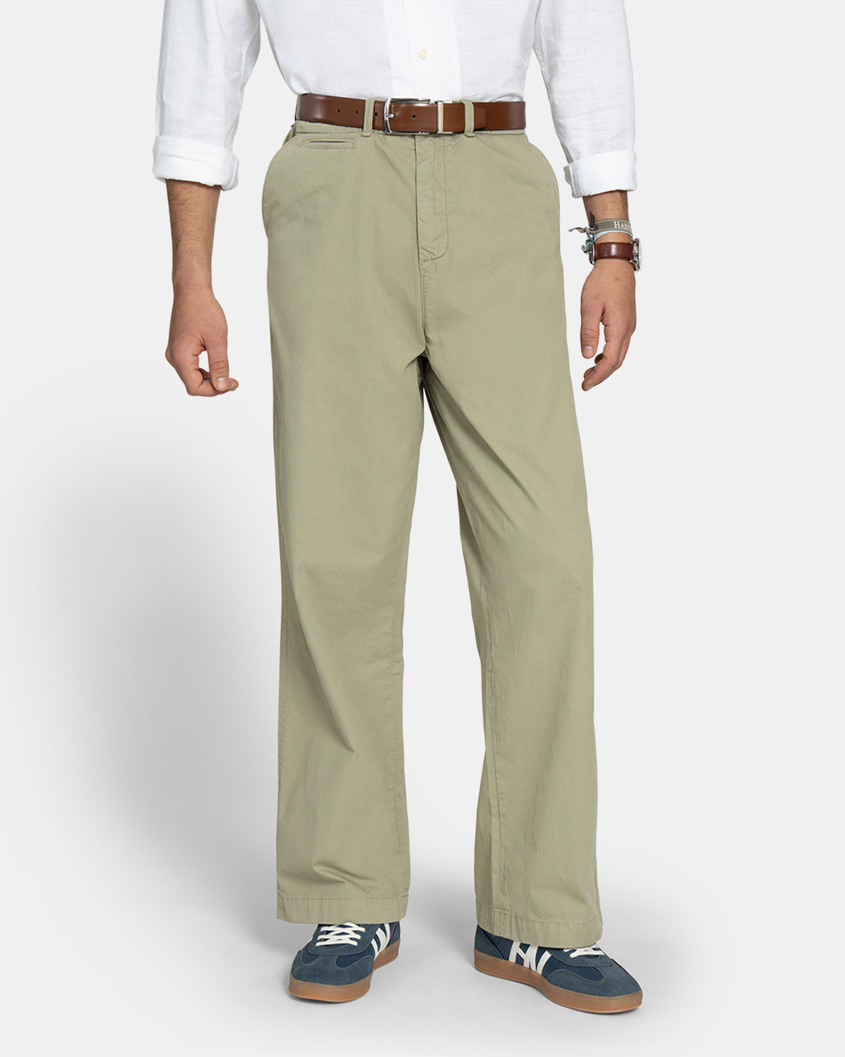 Wide Chino Trousers