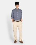 PANTALON PLEATED CARGO LINEN