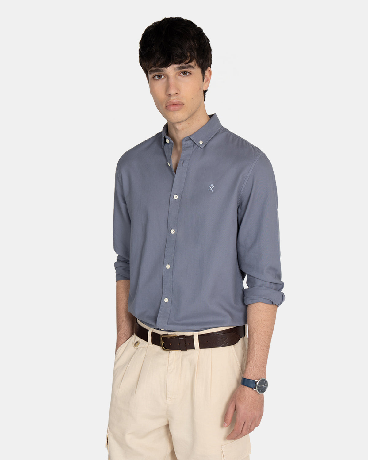 CAMISA GARMENT DYE OXFORD