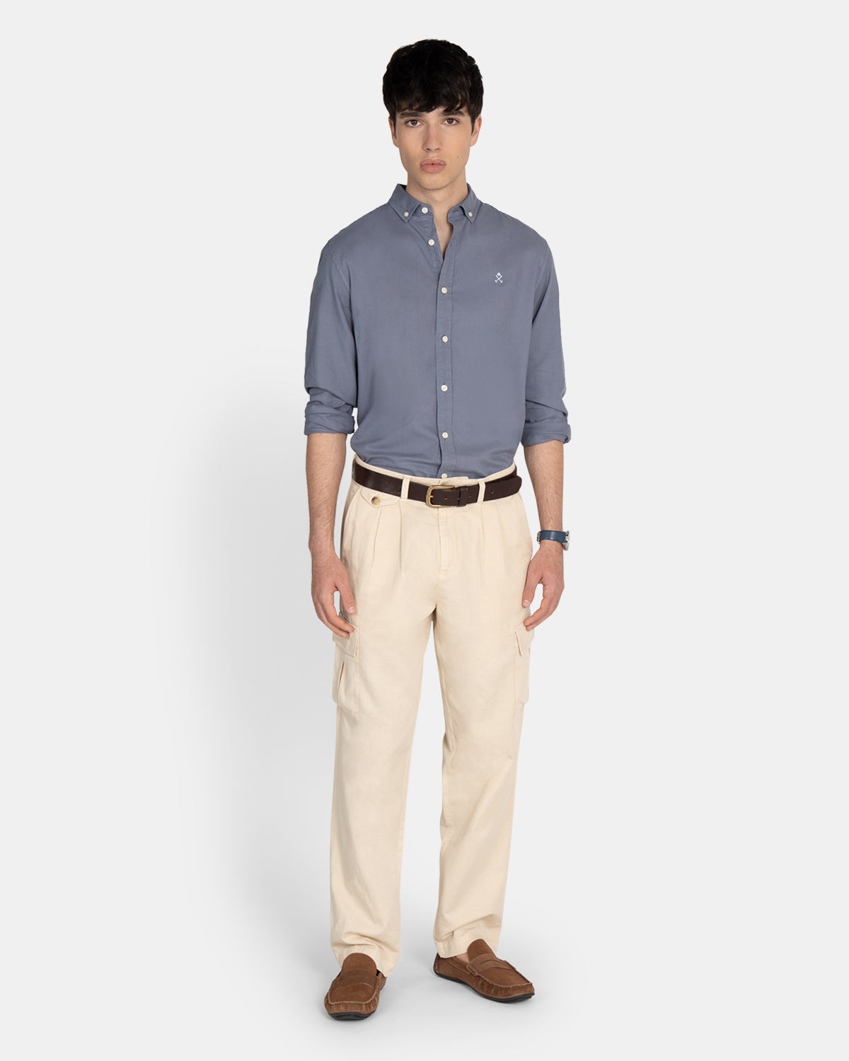 CAMISA GARMENT DYE OXFORD