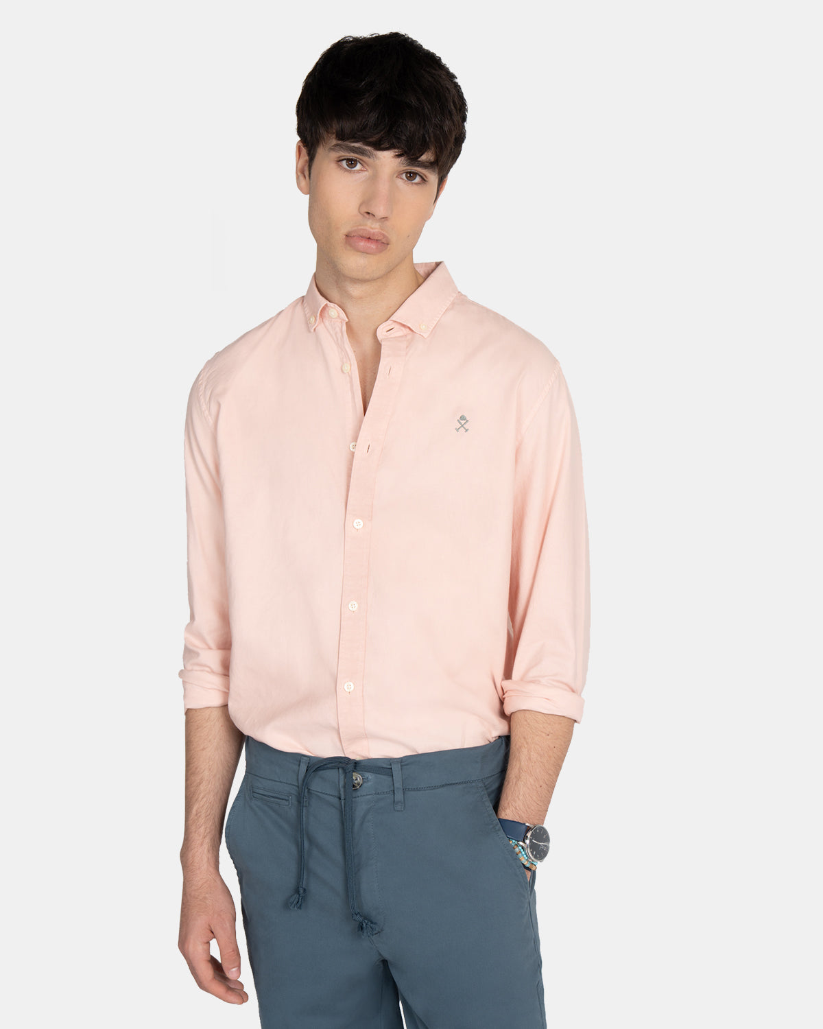 CAMISA GARMENT DYE OXFORD