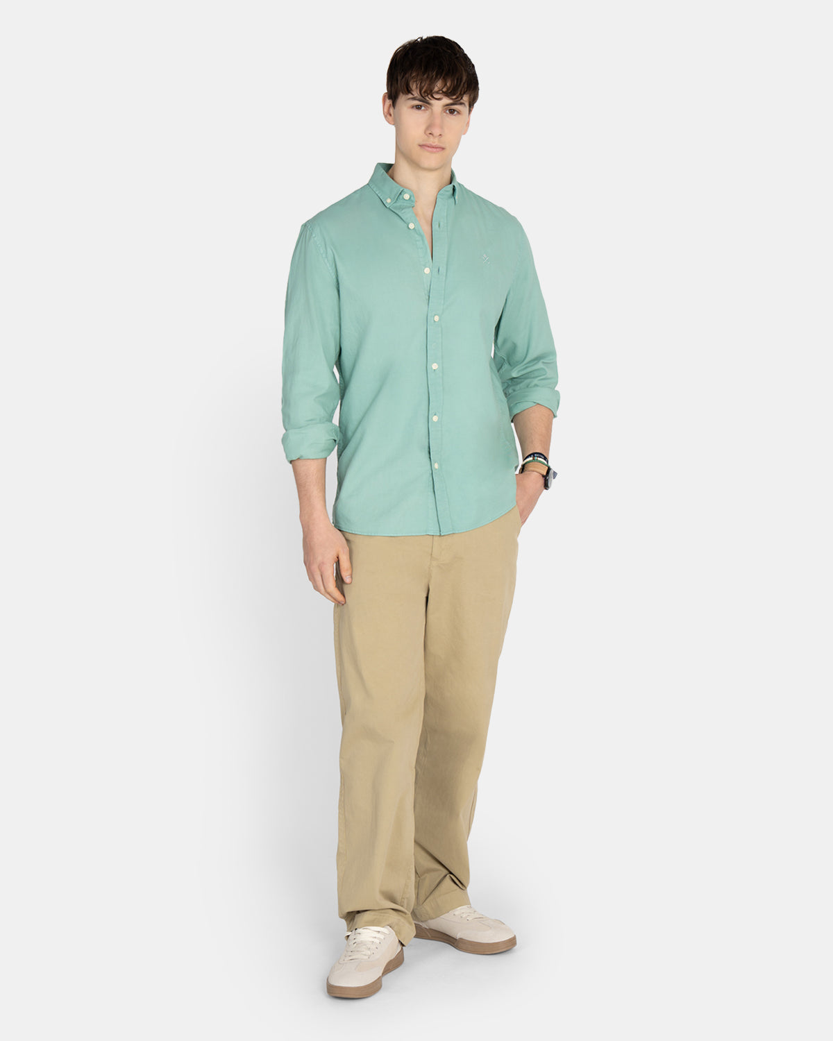 CAMISA GARMENT DYE OXFORD