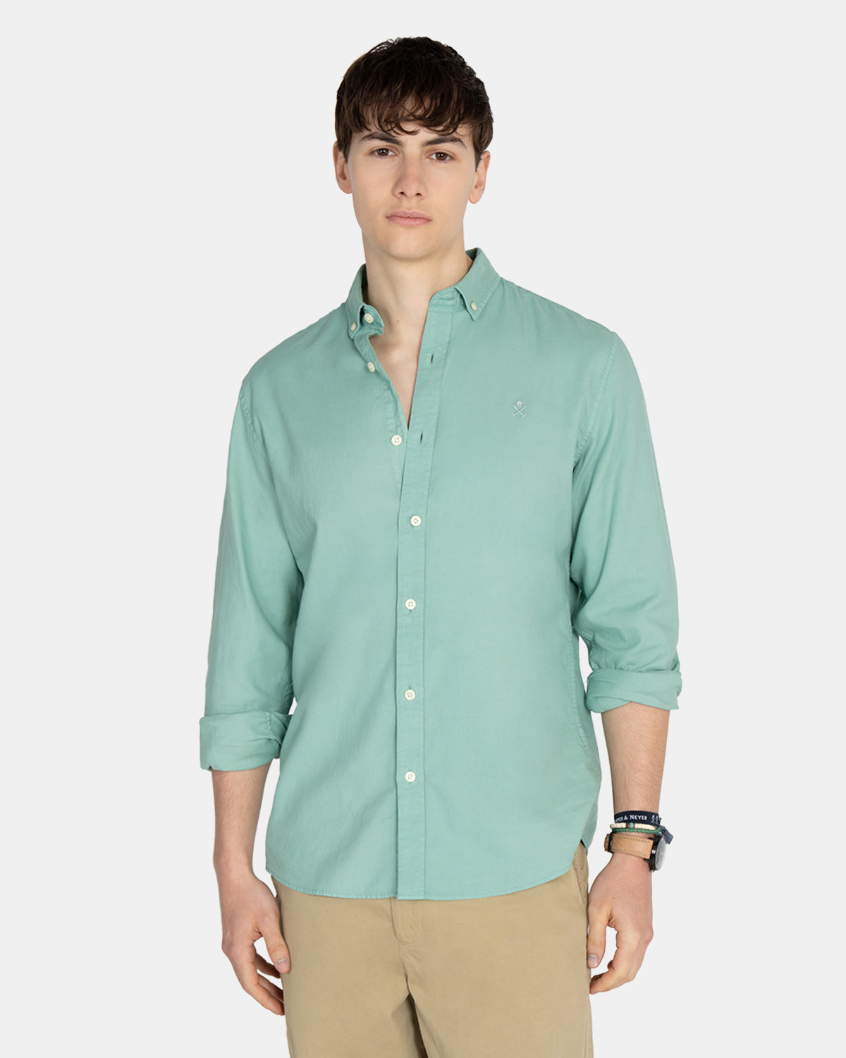 CAMISA GARMENT DYE OXFORD