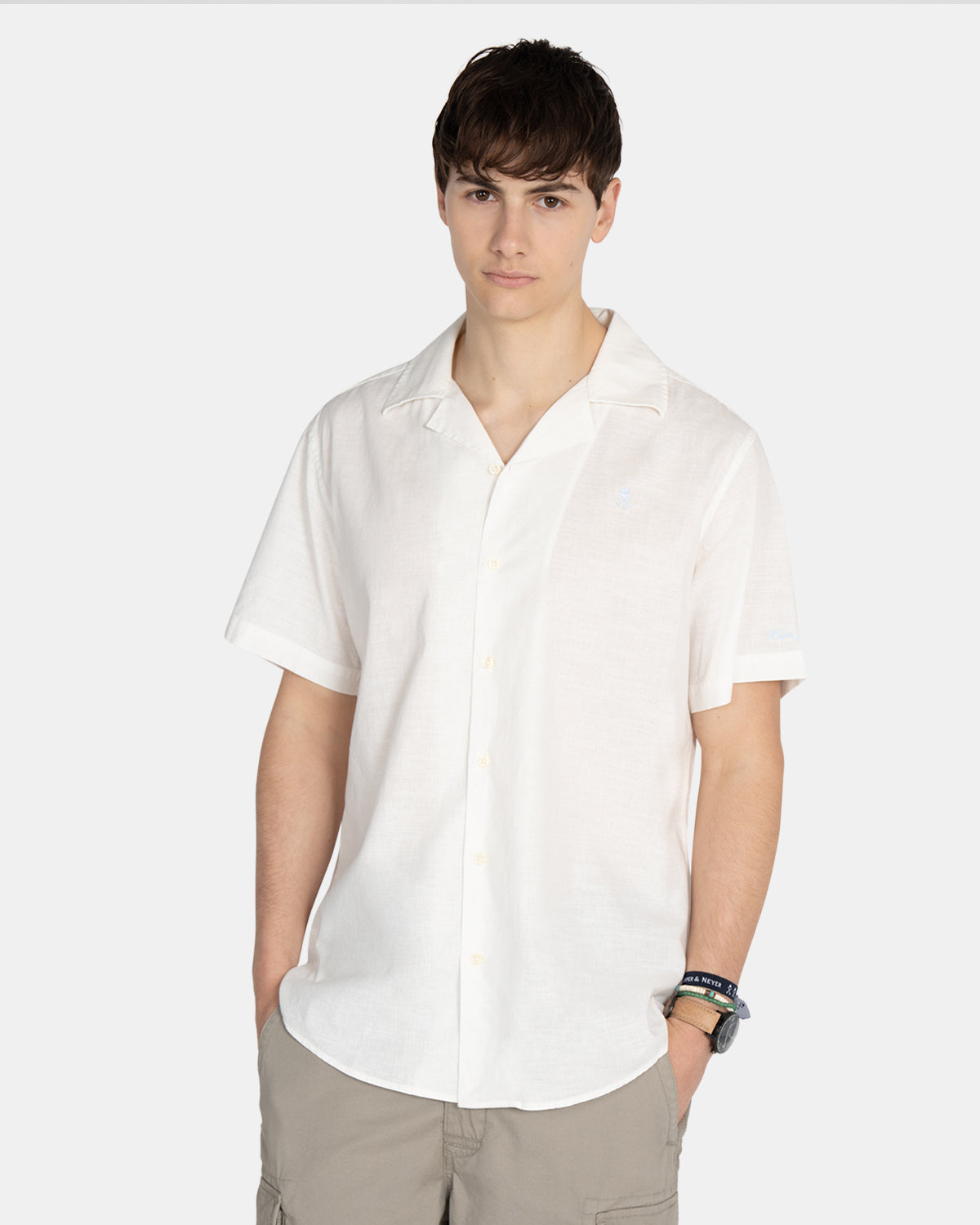 CAMISA PYJAMA SHORT SLEEVE