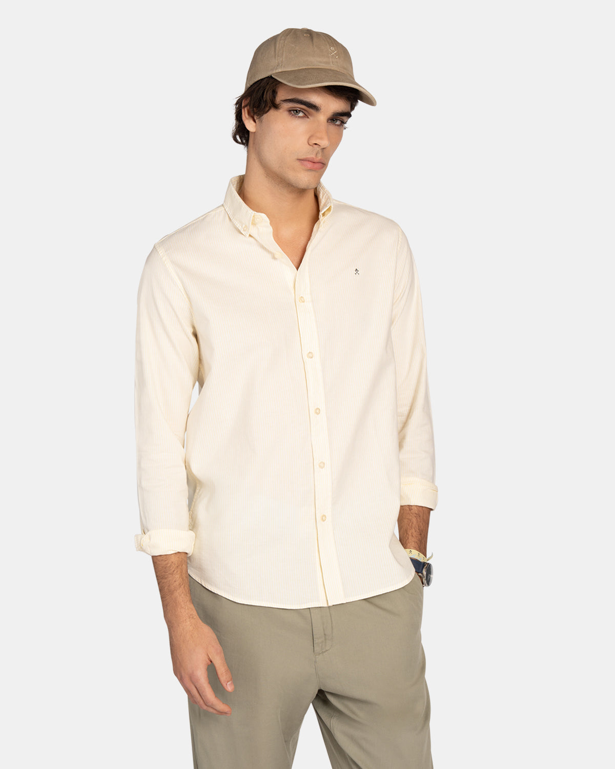 CAMISA MEDITERRANEO STRIPED OXFORD