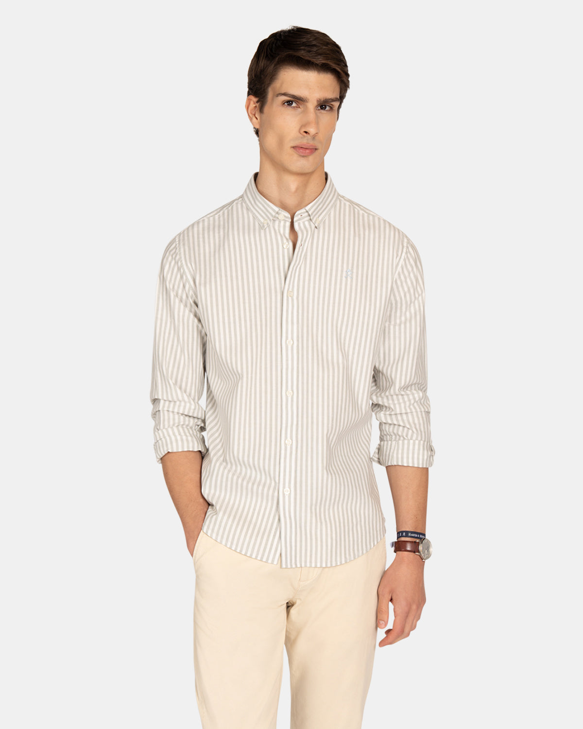 CAMISA SEUL STRIPED OXFORD