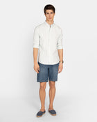 CAMISA MONACO STRIPED OXFORD