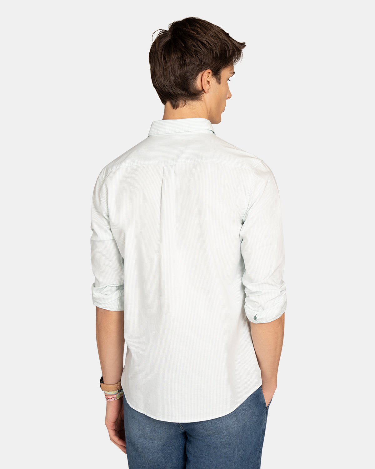 Monaco Striped Oxford Shirt