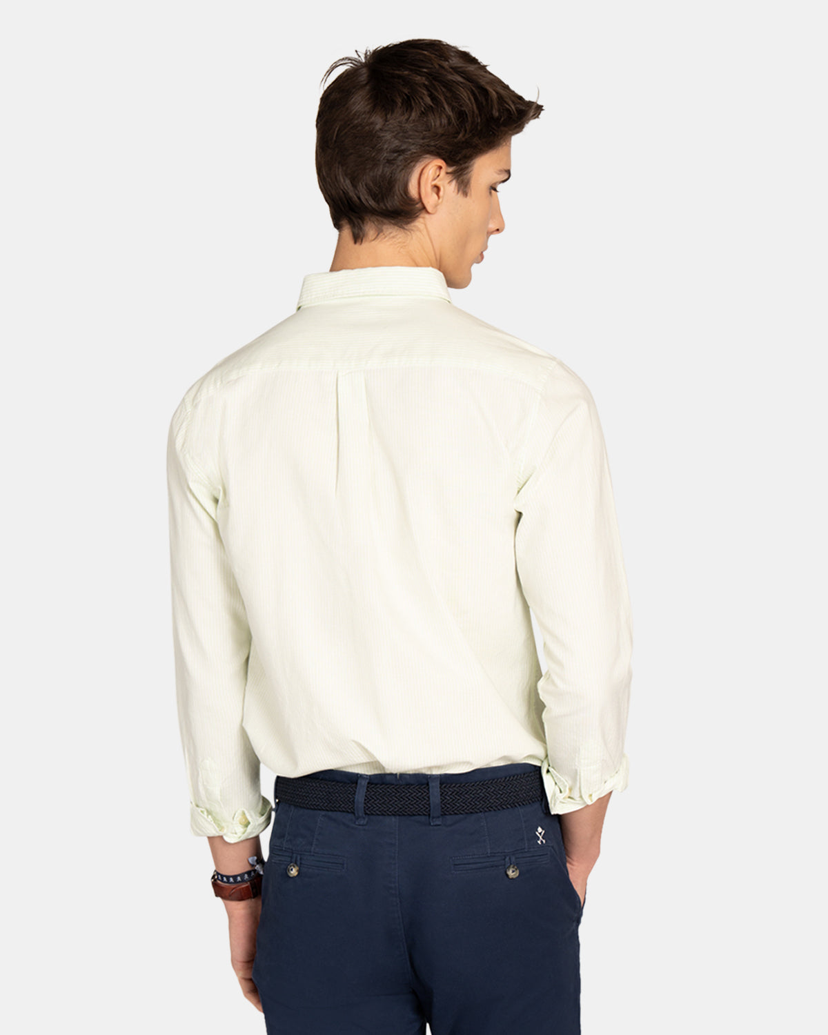 CAMISA MONACO STRIPED OXFORD