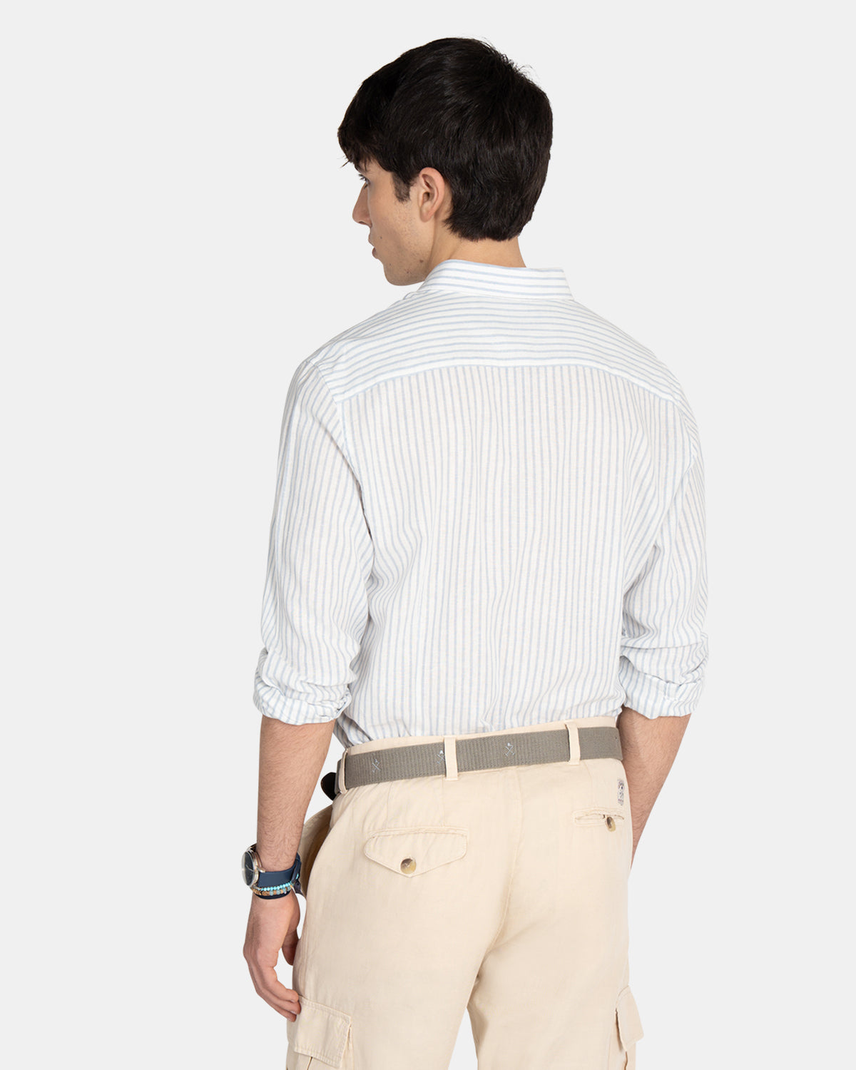 CAMISA STRIPED LINEN