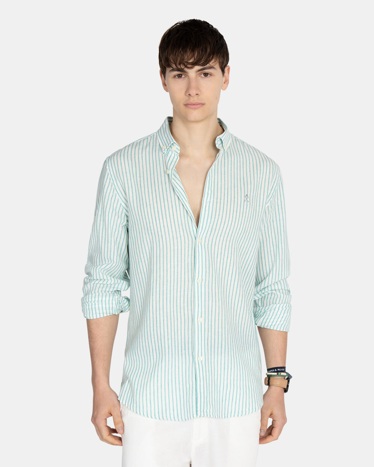 CAMISA STRIPED LINEN