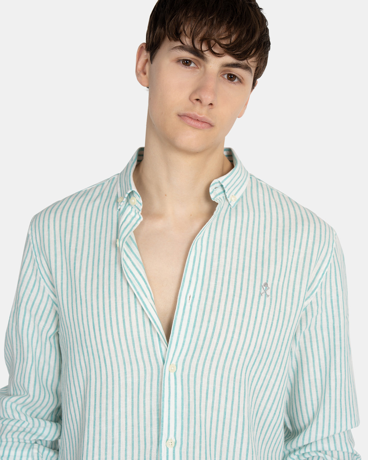 CAMISA STRIPED LINEN