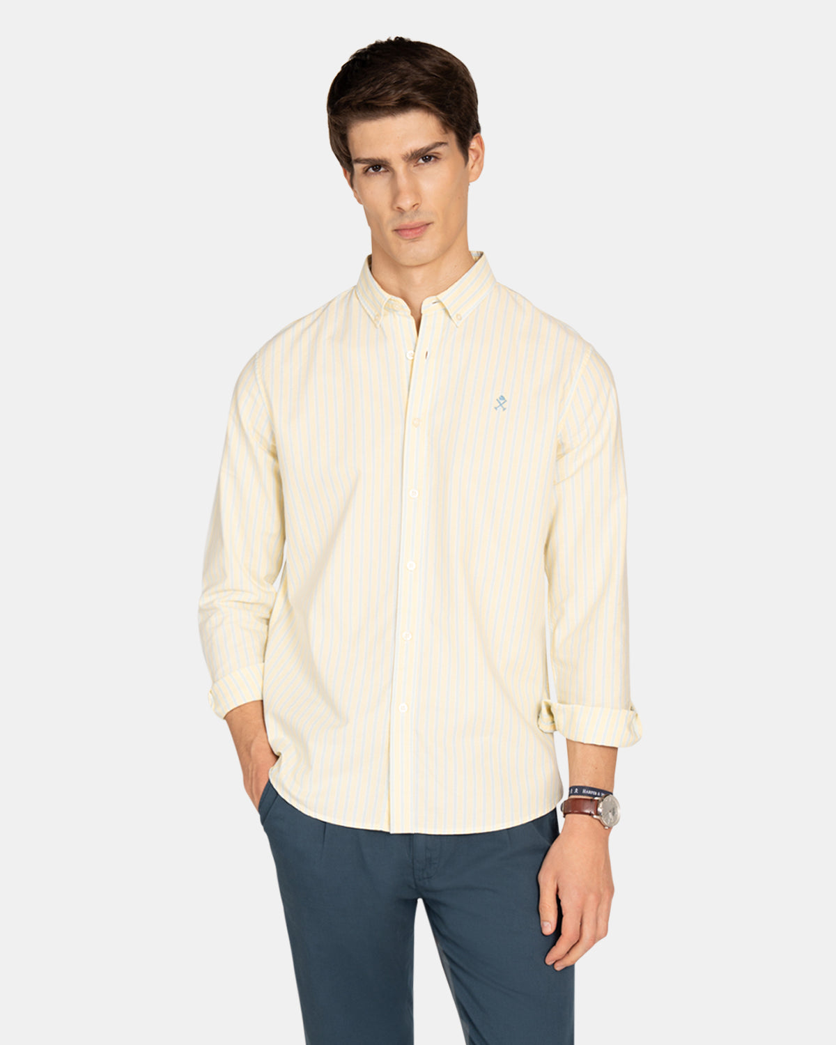 CAMISA RETRO STRIPED OXFORD