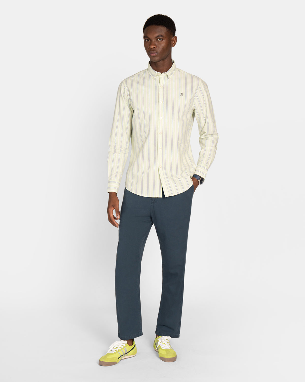 CAMISA RETRO STRIPED OXFORD