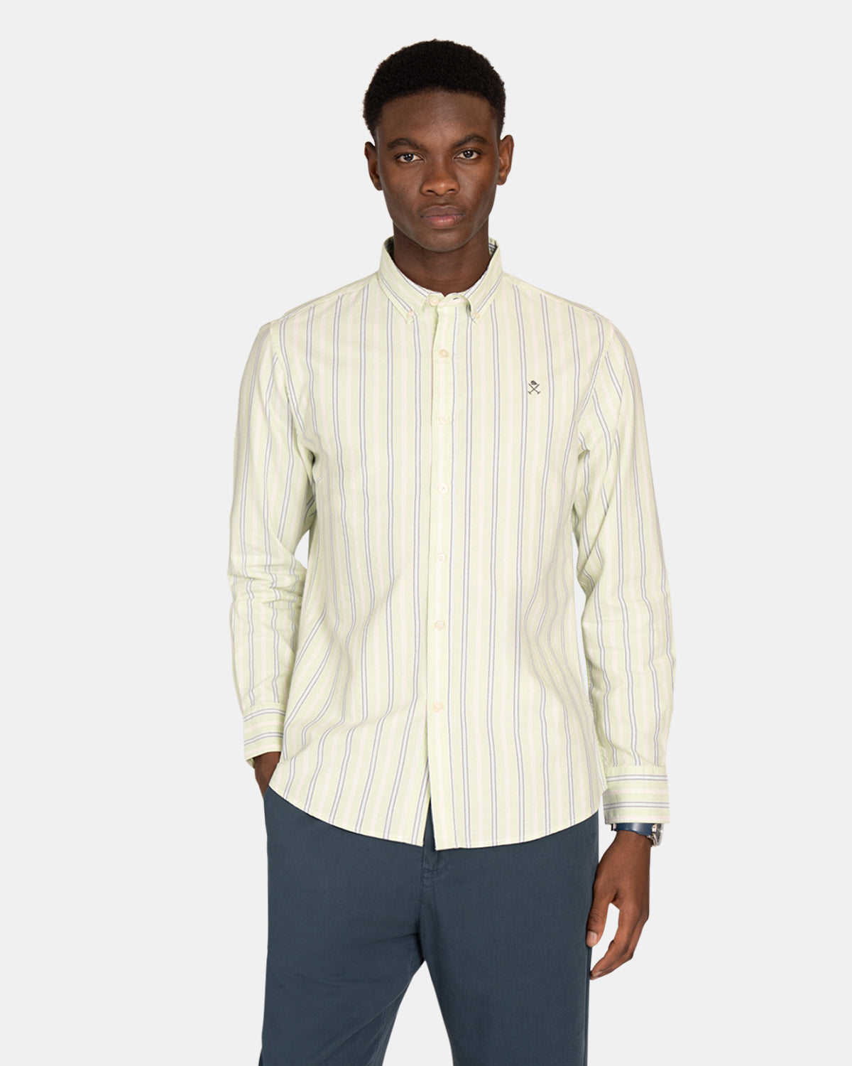 CAMISA RETRO STRIPED OXFORD