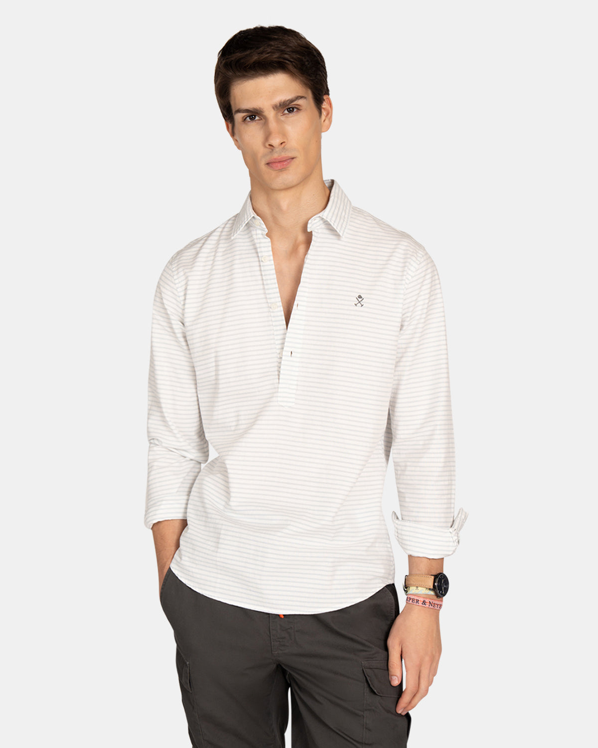 POLERA OXFORD STRIPES