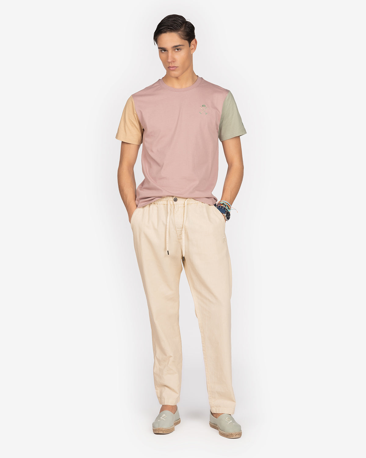 BEACH COLOR MILITARY T-SHIRT-Harper and Neyer