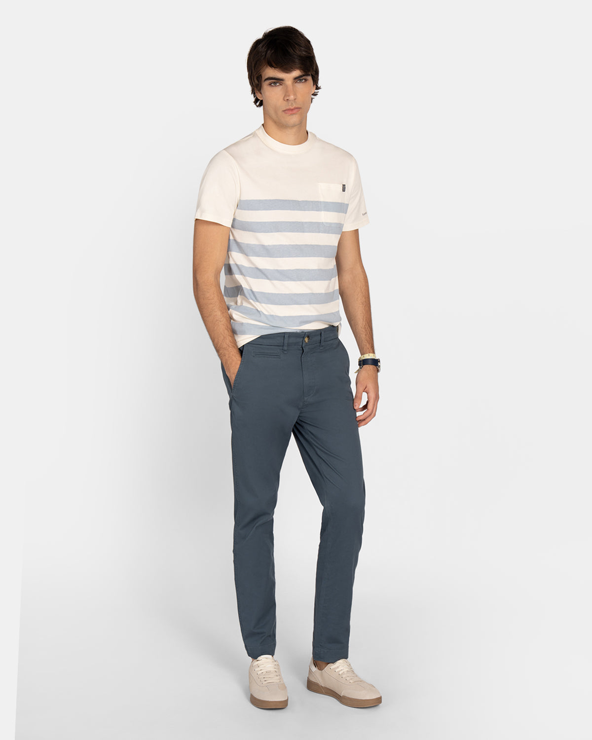 CAMISETA STRIPE POCKET