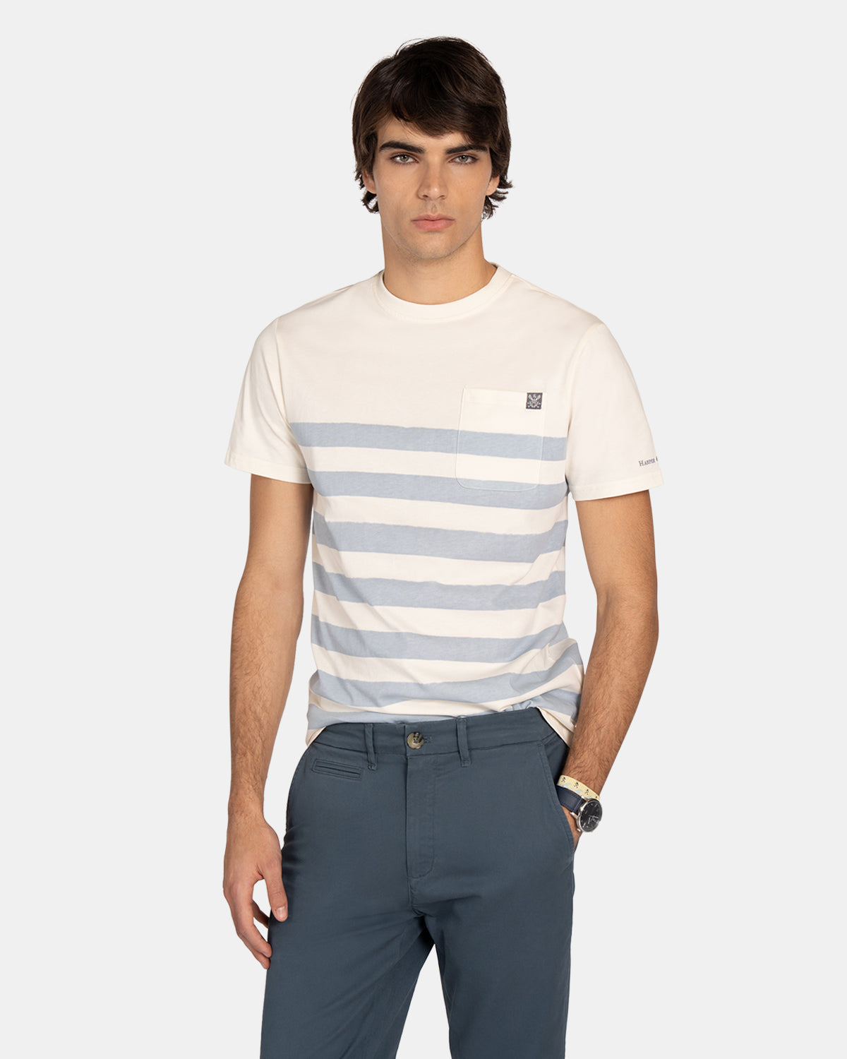 CAMISETA STRIPE POCKET