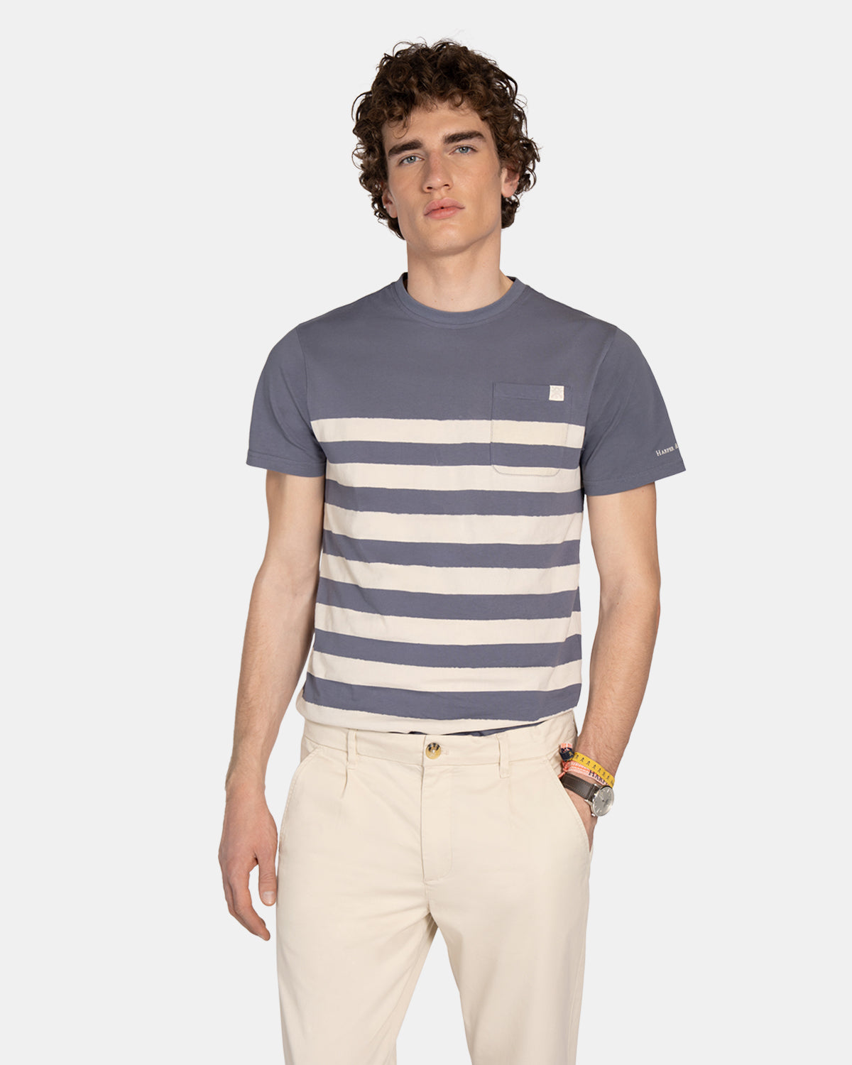 CAMISETA STRIPE POCKET
