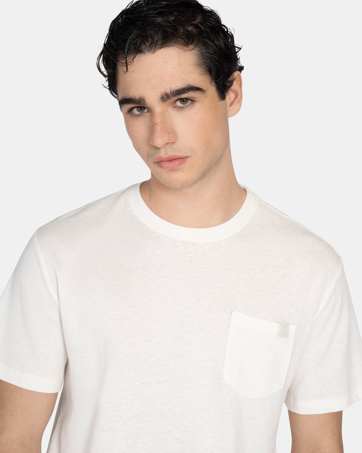 CAMISETA COTTON-LINNEN POCKET